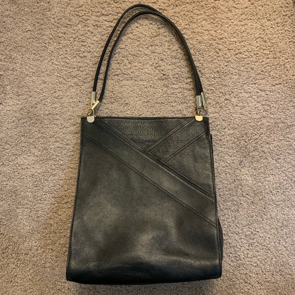 See By Chloe black tote with gold hardware